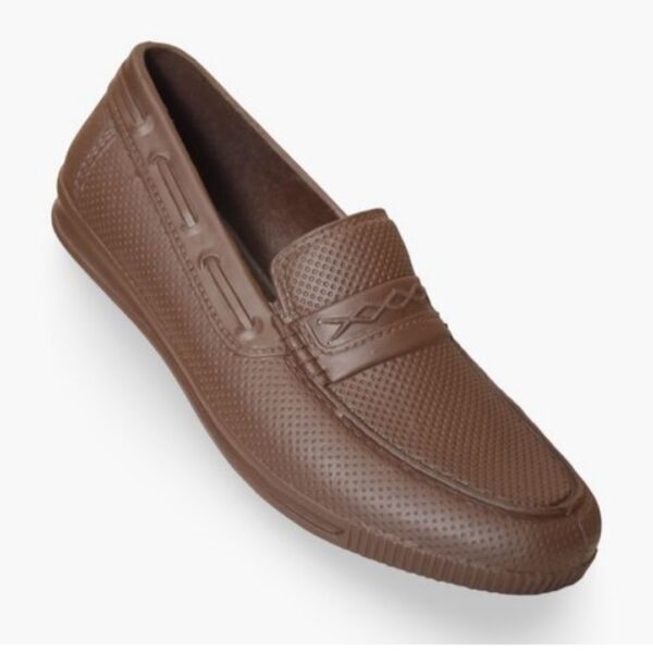 Pvc full moulded loafer shoes for men