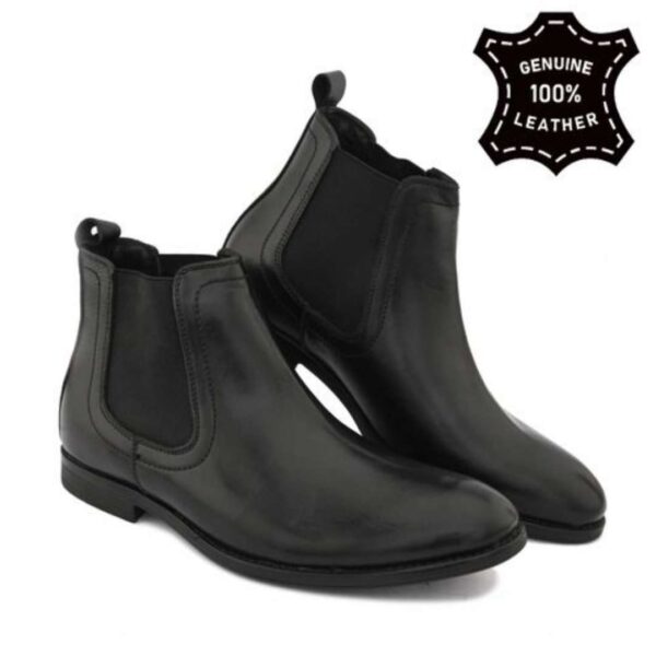 Hiking slip on 100% Geniune leather shoe for men