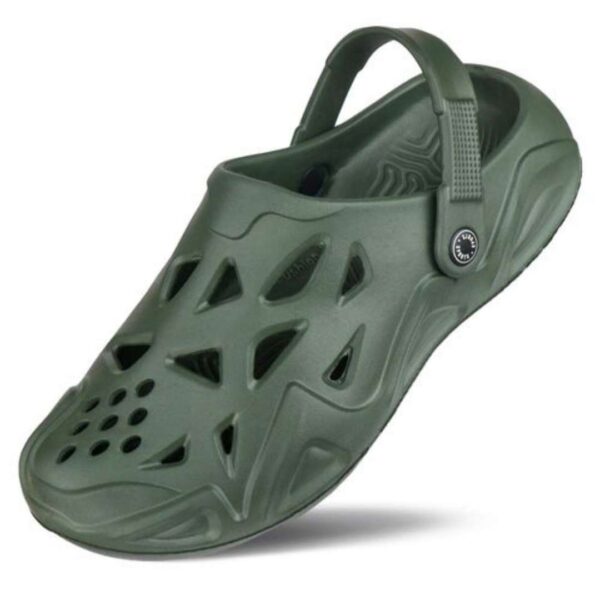 Olive Eva Rubberized trendy clogs for men