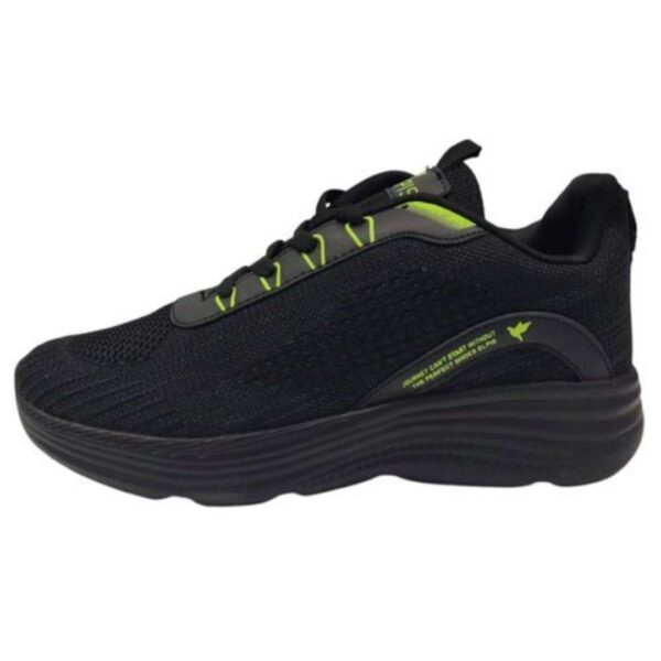 Black Eva Lace up sports shoe for men