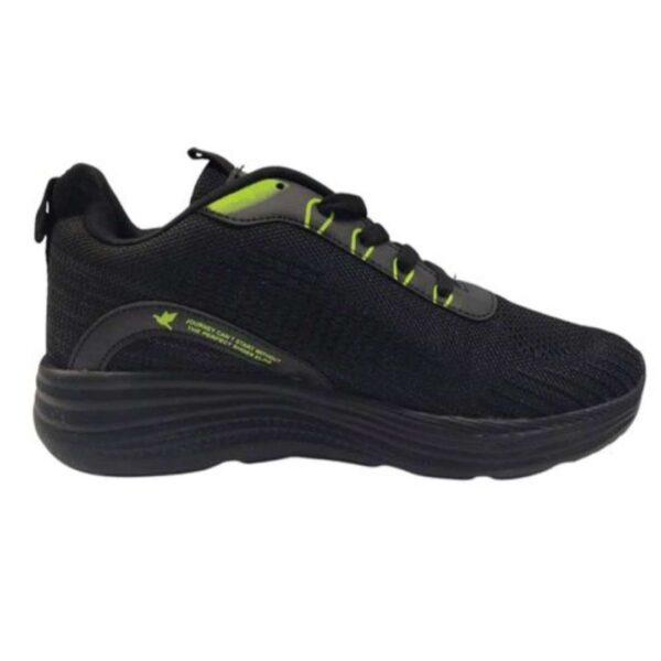 Black Eva Lace up sports shoe for men - Image 4