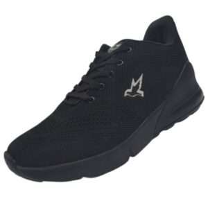 Full Black lightweight comfortable men shoes