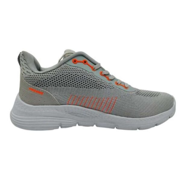 Orange-grey Eva Lace up men sports shoes - Image 3