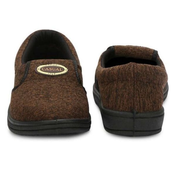 Brown casual men sneakers - Image 4