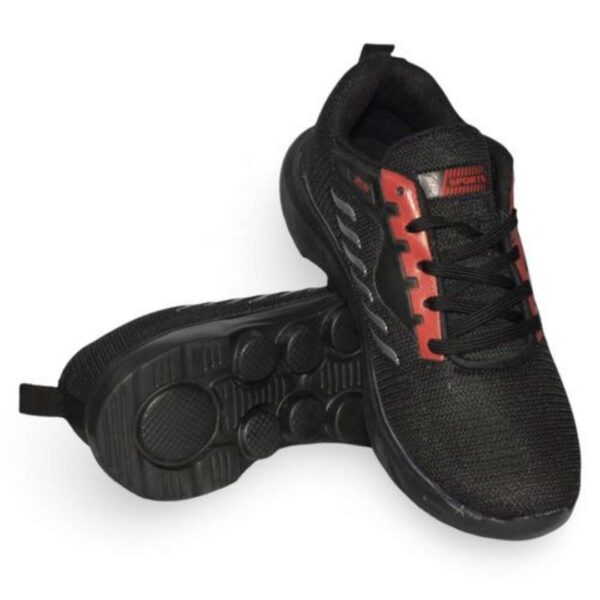 Black Eva Running sports shoes for men - Image 4