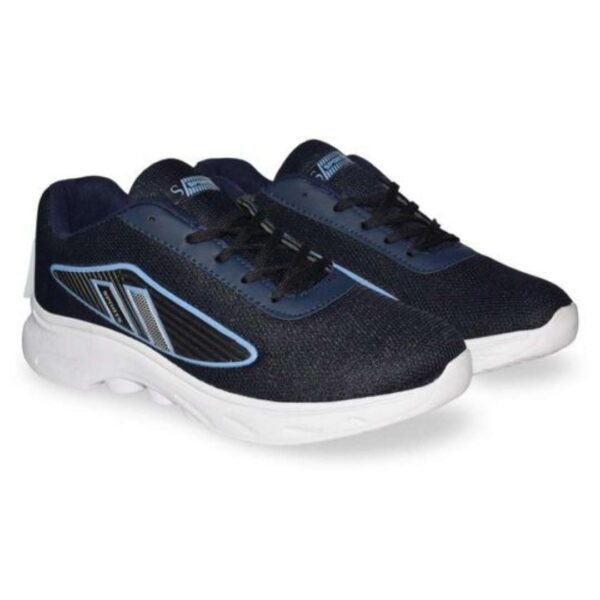 Navy Blue Eva sports Running shoes - Image 3