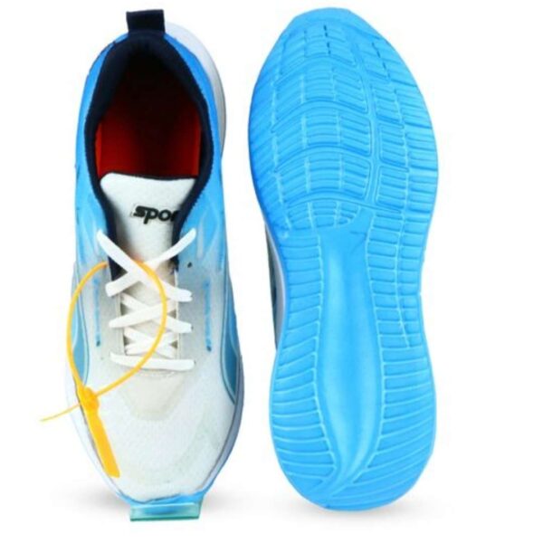 Sky blue high comfort Air mesh men Running shoes - Image 4