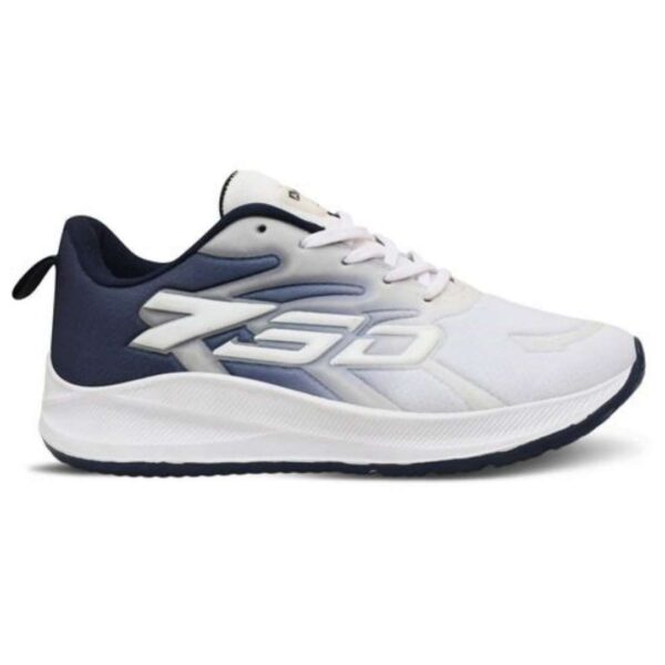 Black Eva mesh lace up sports shoes for men - Image 3