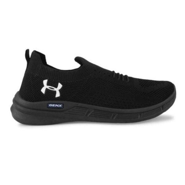 Slip-on with lace Flyknit sports shoes for men - Image 6