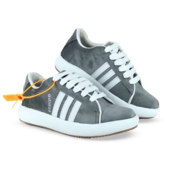 Airmix printed cloth low ankle sneakers for men - Image 2