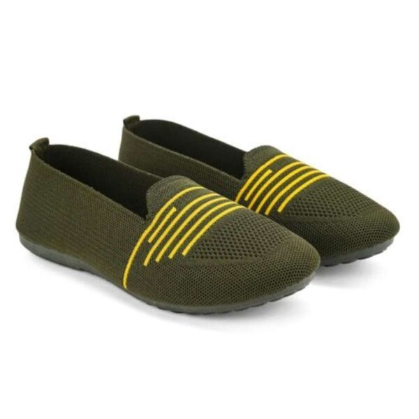 Slip-on Flyknit socks/Elastic cuff bellies for womens - Image 15