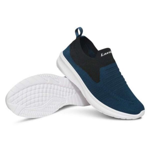 Blue-black Slip on shoes for men - Image 4