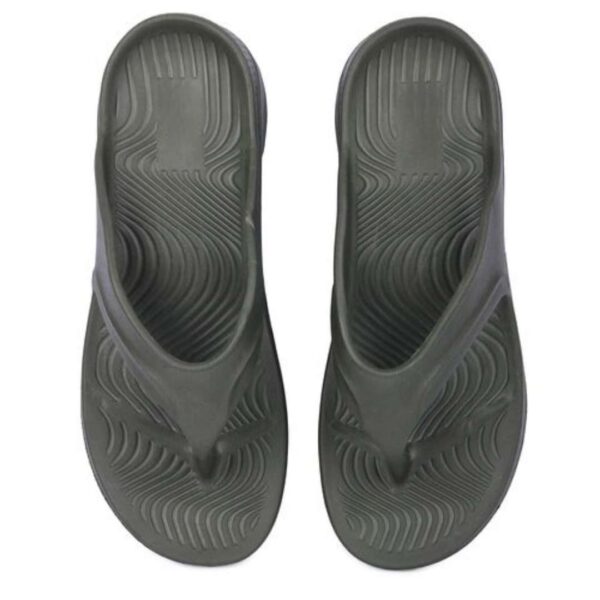 Olive Eva Rubberized slippers for men - Image 4