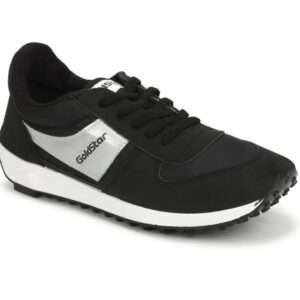 Goldstar black Running shoes for men
