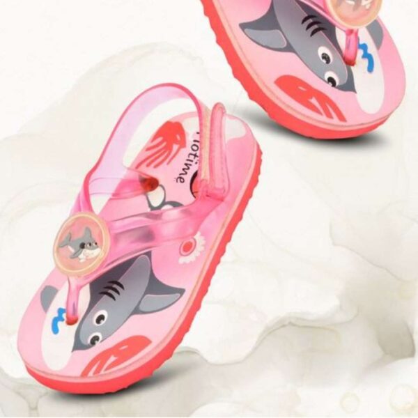 Lightweight cartoon printed Belt Eva slippers for kids 1.5 to 5 years - Image 7