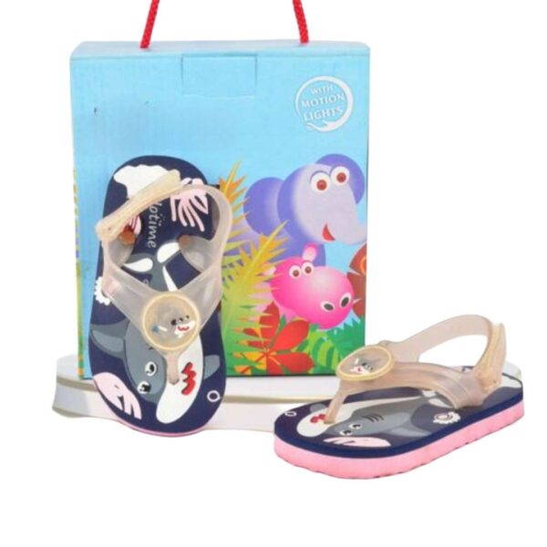 Lightweight cartoon printed Belt Eva slippers for kids 1.5 to 5 years - Image 4