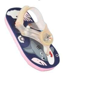 Lightweight cartoon printed Belt Eva slippers for kids 1.5 to 5 years