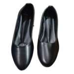 Black office flat bellies for womens