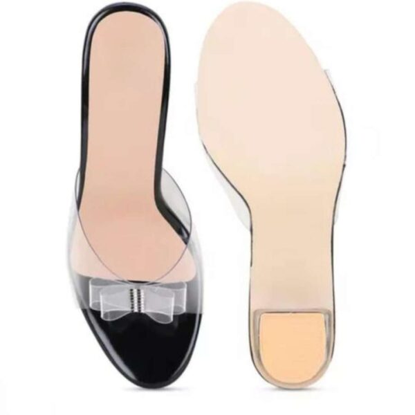Transparent women block heel sandals - Image 16