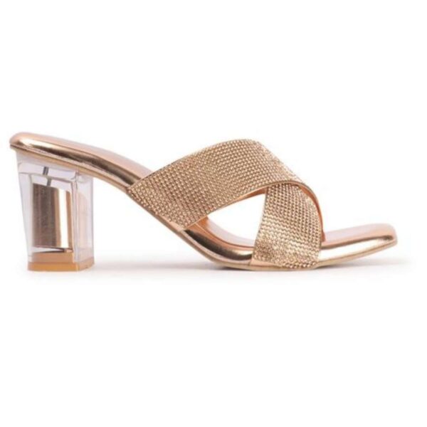 Slim Block Heel sandals for womens - Image 3