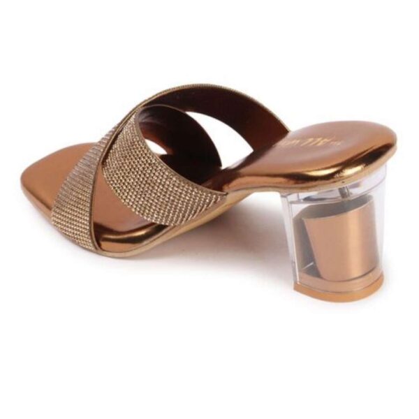 Slim Block Heel sandals for womens - Image 12