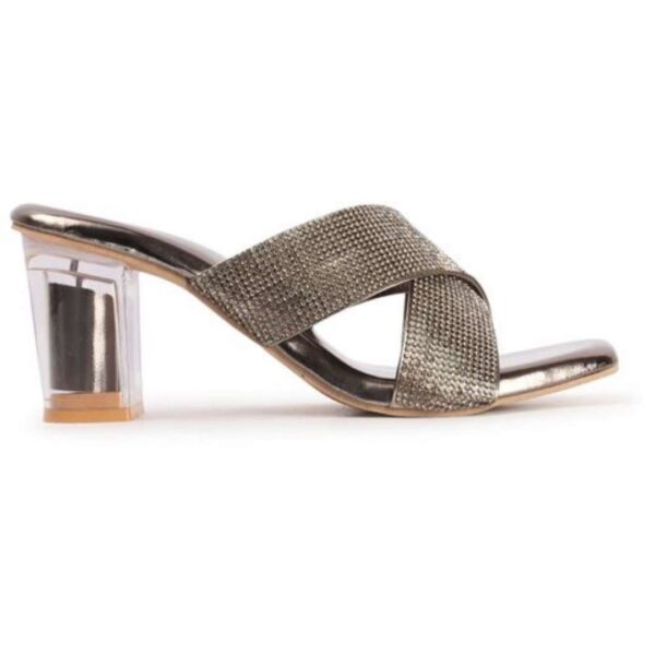 Slim Block Heel sandals for womens - Image 7
