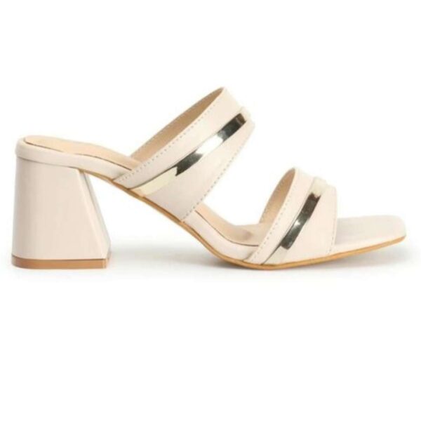 Double straps Block Heel sandals for women - Image 2