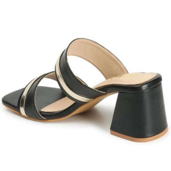 Double straps Block Heel sandals for women - Image 7