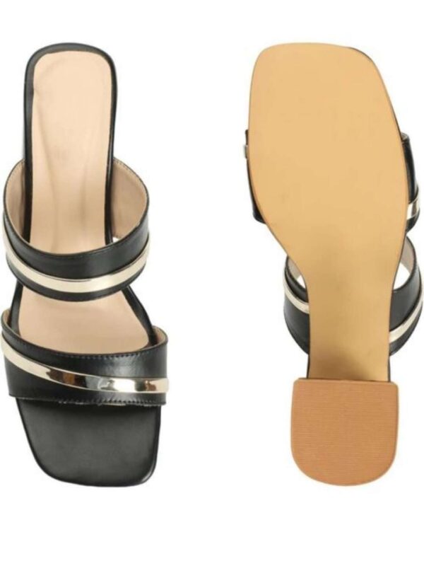 Double straps Block Heel sandals for women - Image 8