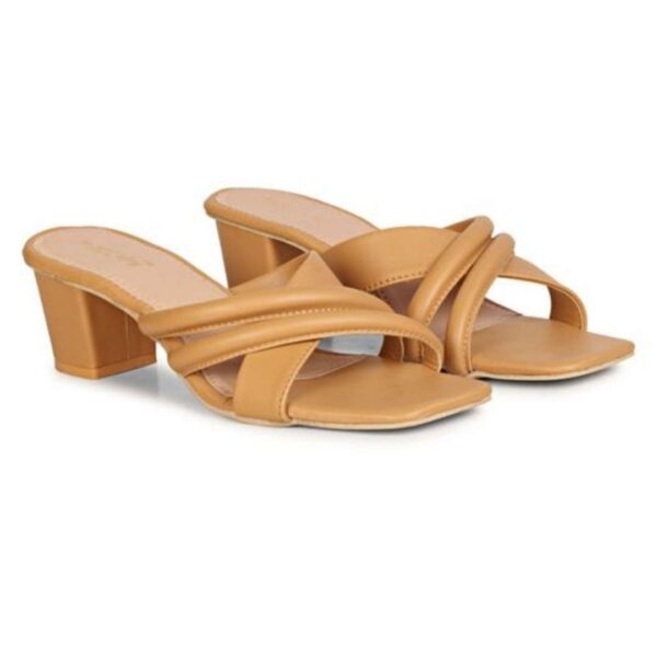 Multi straps Block heel sandals for womens - Image 16