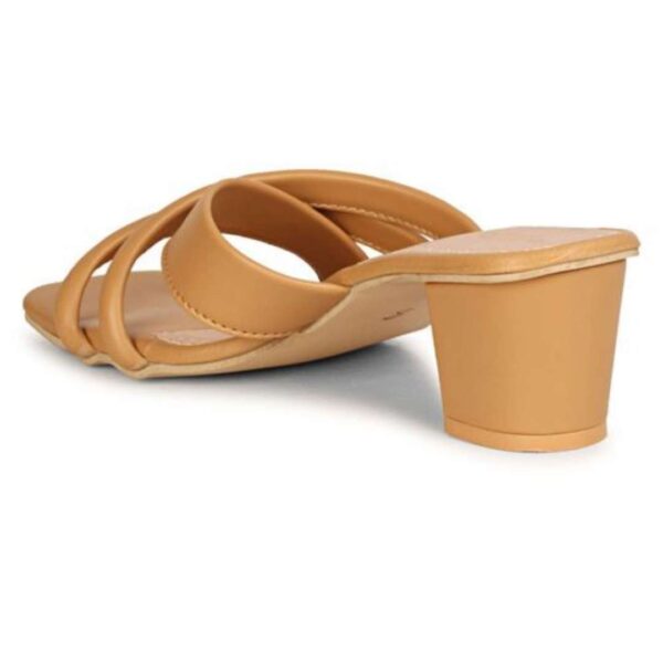 Multi straps Block heel sandals for womens - Image 15