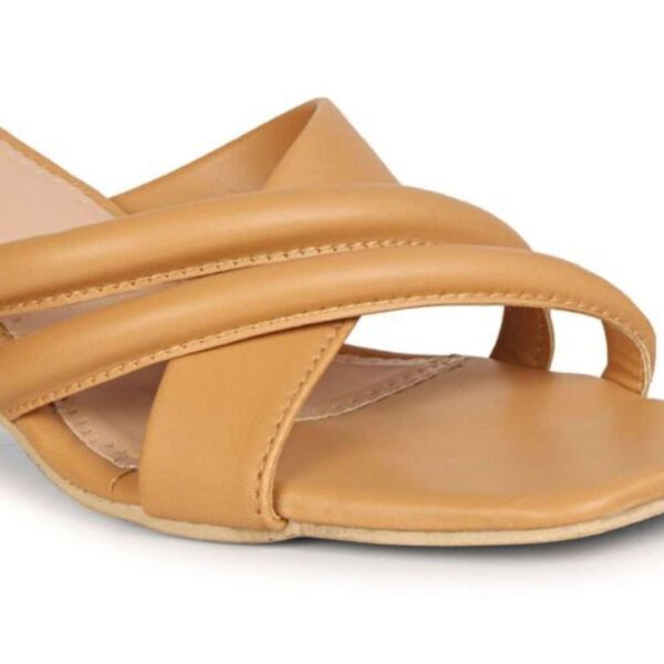 Multi straps Block heel sandals for womens - Image 18