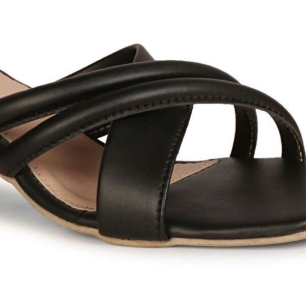 Multi straps Block heel sandals for womens - Image 14
