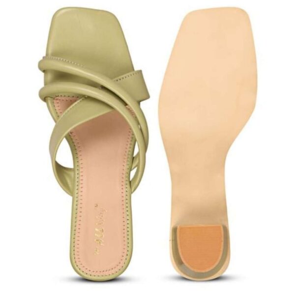 Multi straps Block heel sandals for womens - Image 4