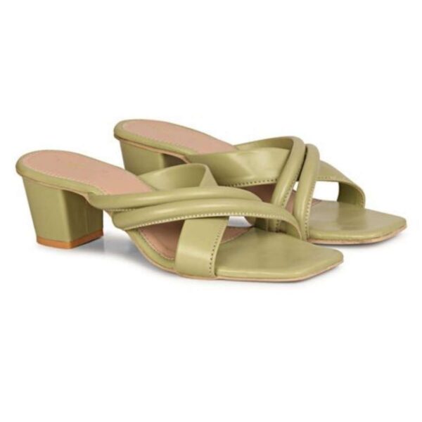 Multi straps Block heel sandals for womens - Image 2
