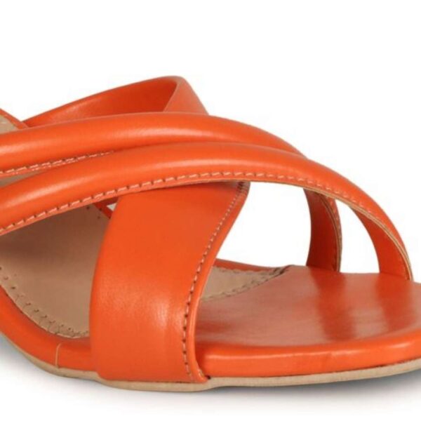 Multi straps Block heel sandals for womens - Image 9