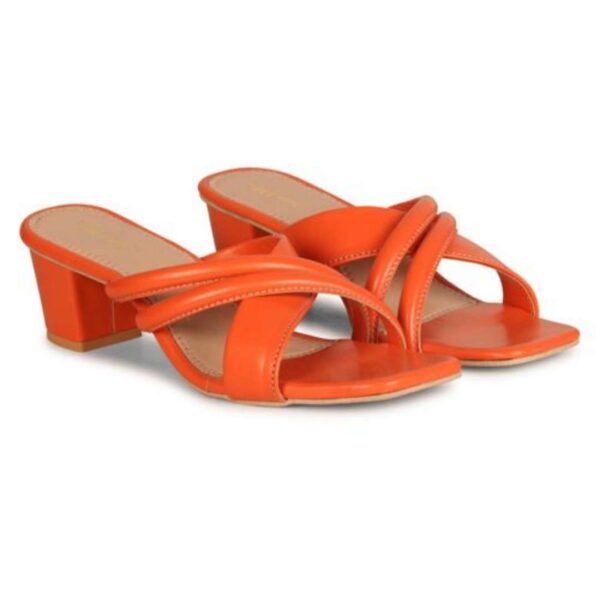 Multi straps Block heel sandals for womens - Image 6