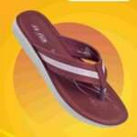 Vkc pride v shape cherry soft cushion sandals for women