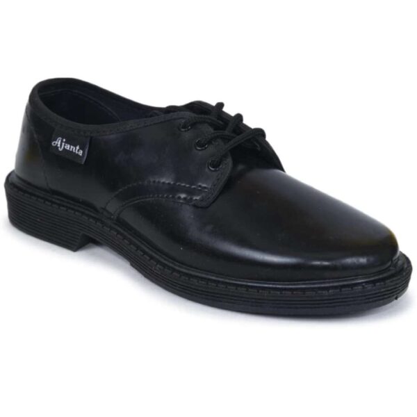 Ajanta Black lace Derby school shoes for boys kids(1 to 15 years)