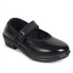 Ajanta Black school shoes for girls kids(4 to10 years)