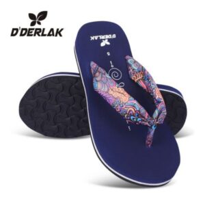 Fashionable women slippers blue