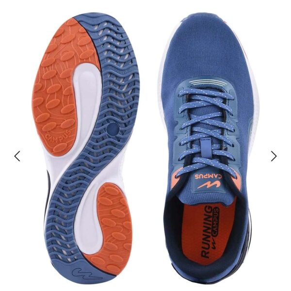 Campus Hustun lace up Running Shoes for men - Image 5