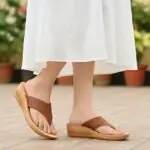 Paragon solea casual women sandal soft pad(Tan)