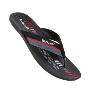 Walkarro Bx1021Red black casual men slippers
