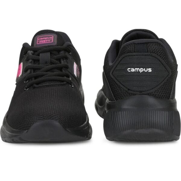 Campus misty Black/Rani sports women shoes - Image 4