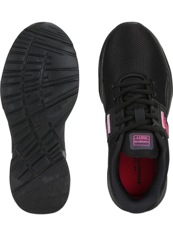Campus misty Black/Rani sports women shoes - Image 5