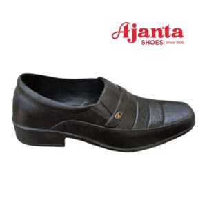Ajanta pvc black shoe for men
