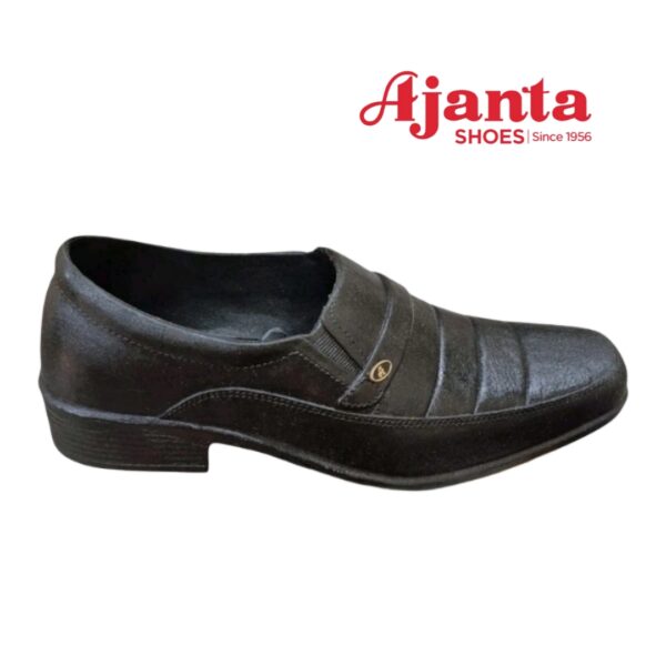 Ajanta pvc black shoe for men