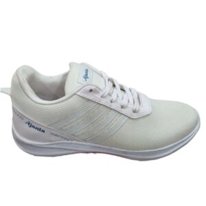 Ajanta lace up white shoes for men