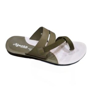 Ajanta casual sandal for men olive green